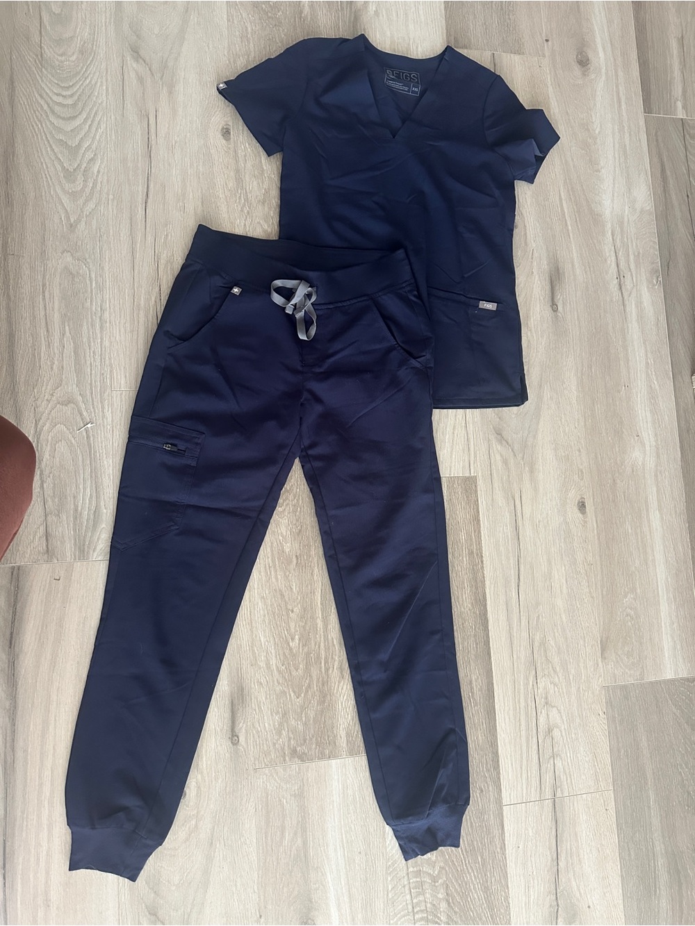 Figs Navy Jogger Scrub Pants